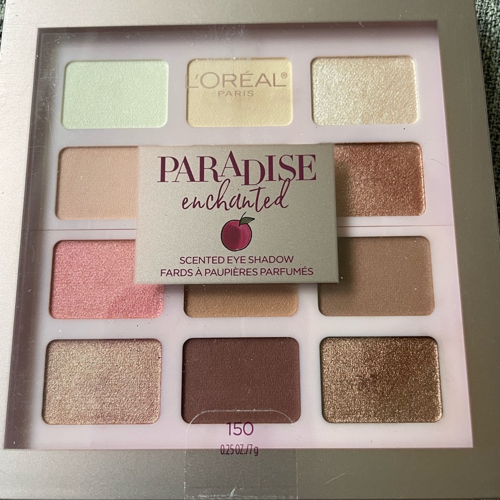 L’oreal Paradise Enchanted Fruit Scented Eyeshadow 12 Shades New Sealed